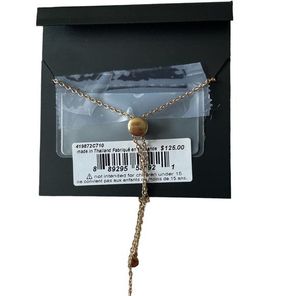 Brand new with tag Coach brand Bolo adjustable gold tone bracelet - Picture 2 of 4